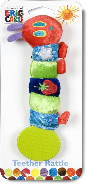 Caterpillar Developmental Teether Rattle