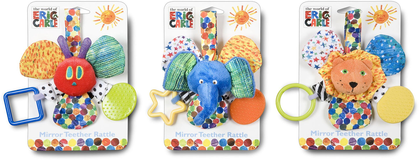 Eric Carle Mirror Teether Rattle