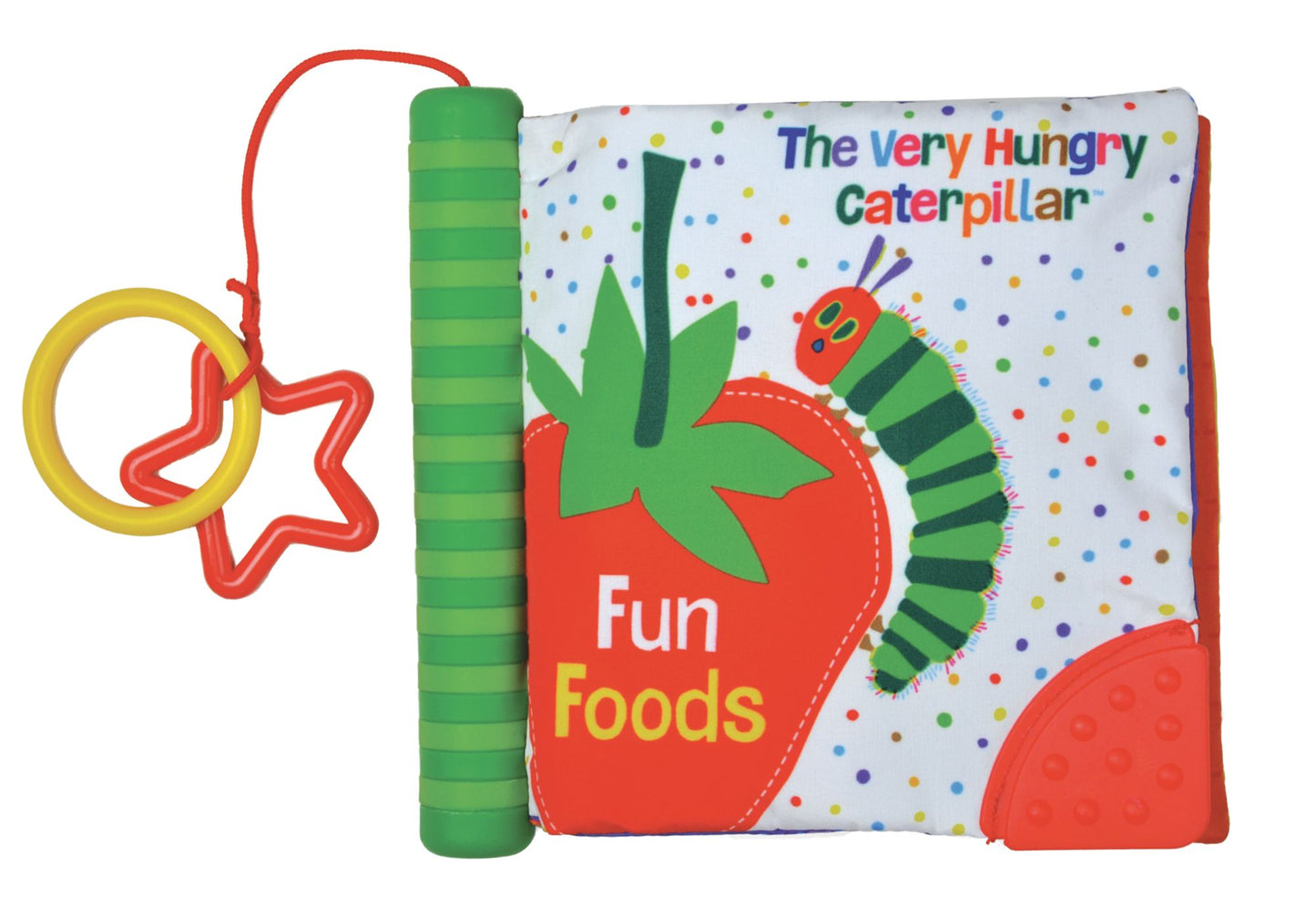 Eric Carle "Fun Foods" Teether Spine Soft Book