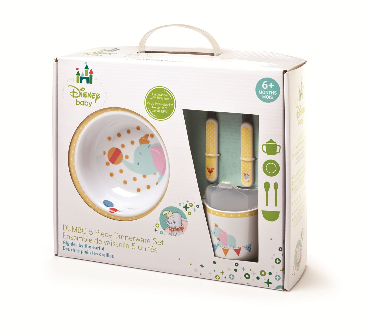 Dumbo 5 Piece Dinnerware Set
