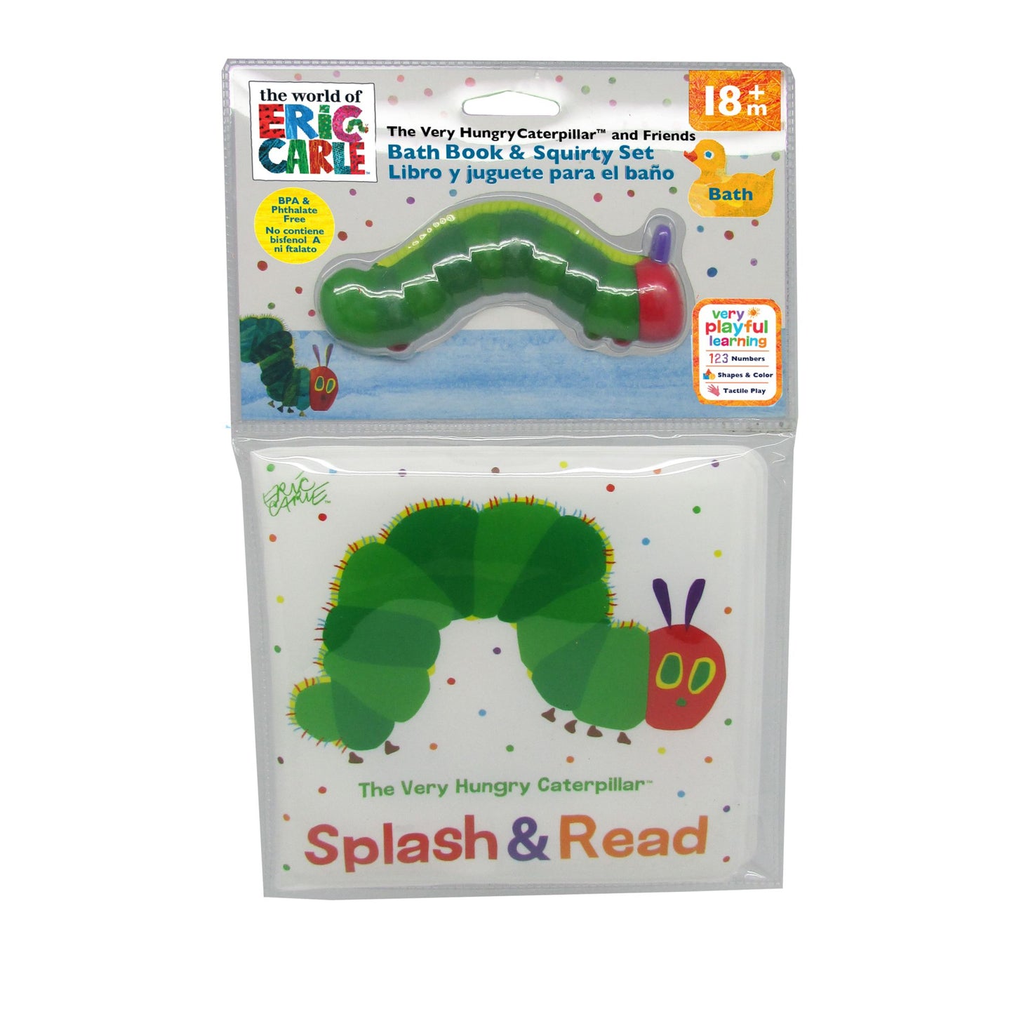 EC Bath Book & Squirty Set: Caterpillar