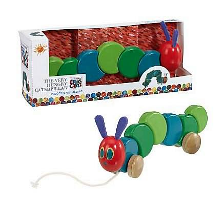 Eric Carle Wood Pull Toy