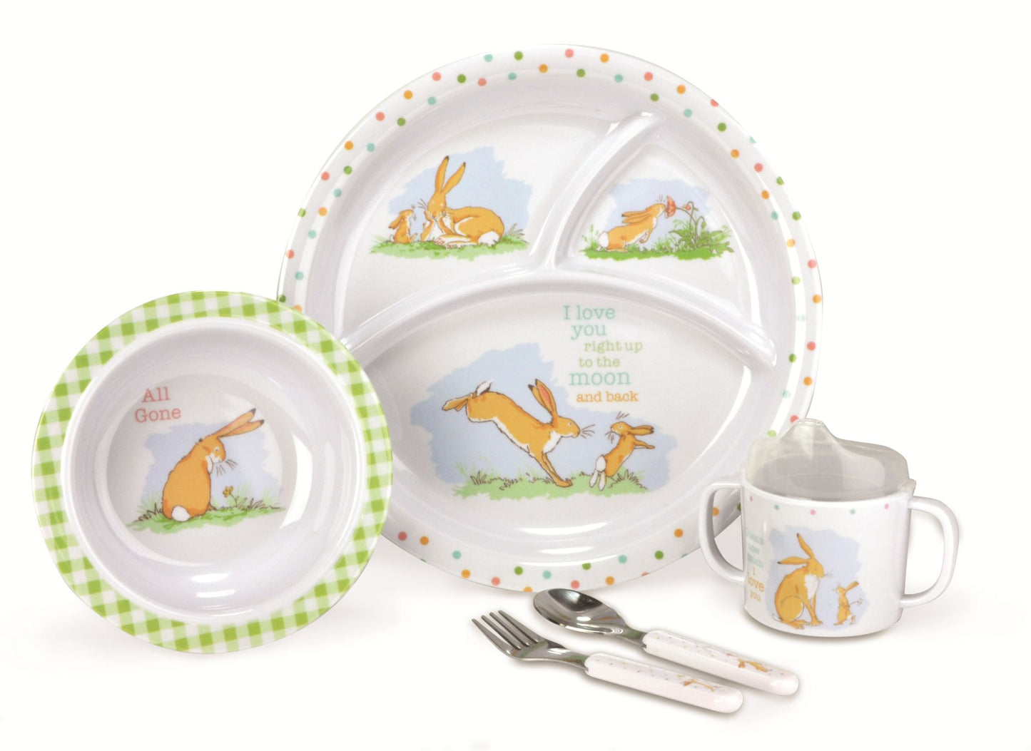 Guess How Much I Love You - 5 Pc Melamine Set