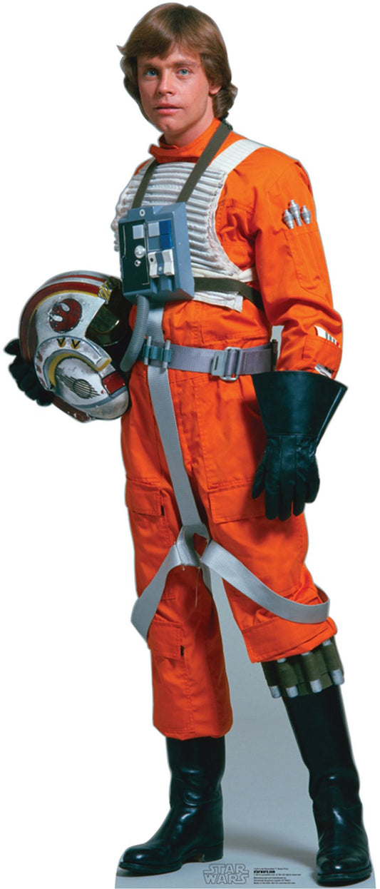 Star Wars Luke Skywalker - Rebel Pilot Cardboard Standup