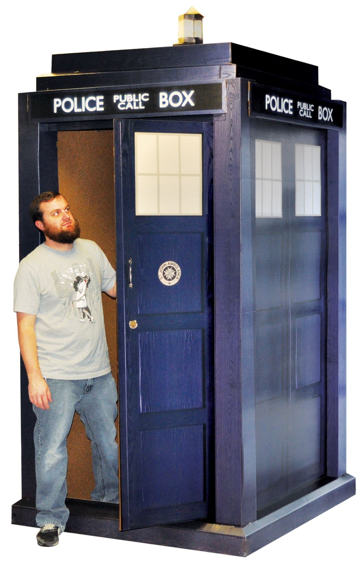 Doctor Who 3D Lifesize TARDIS Cardboard Standee