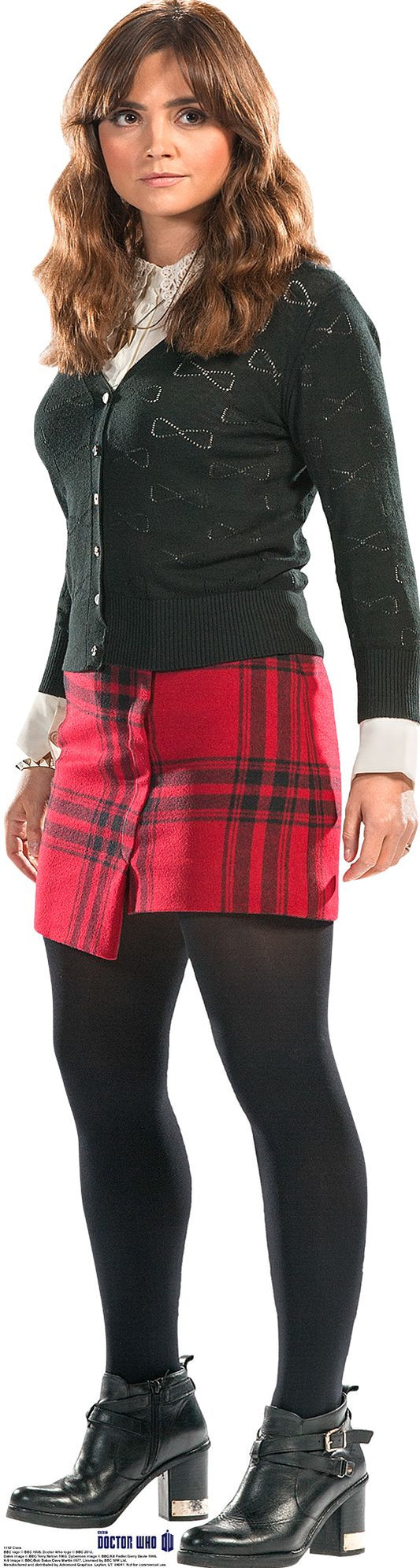 Doctor Who Clara Cardboard Standup