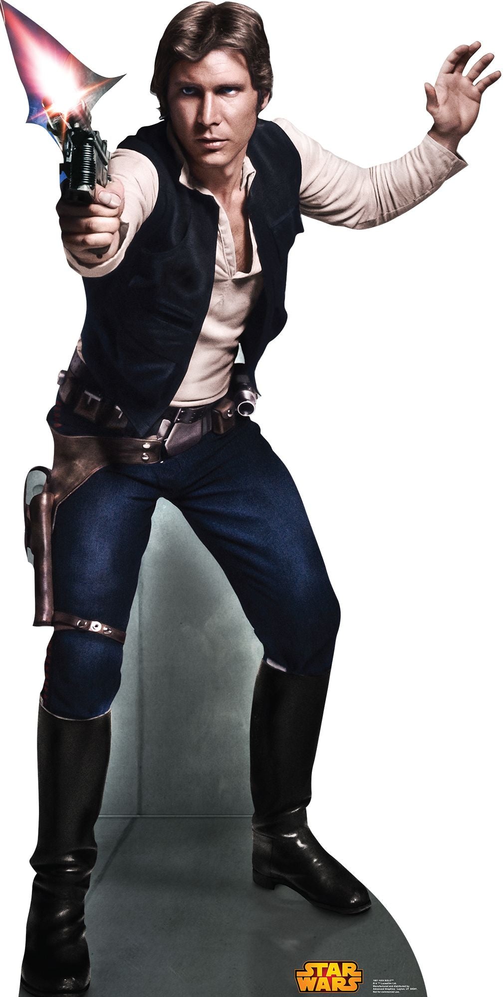 Star Wars Han Solo Cardboard Standee