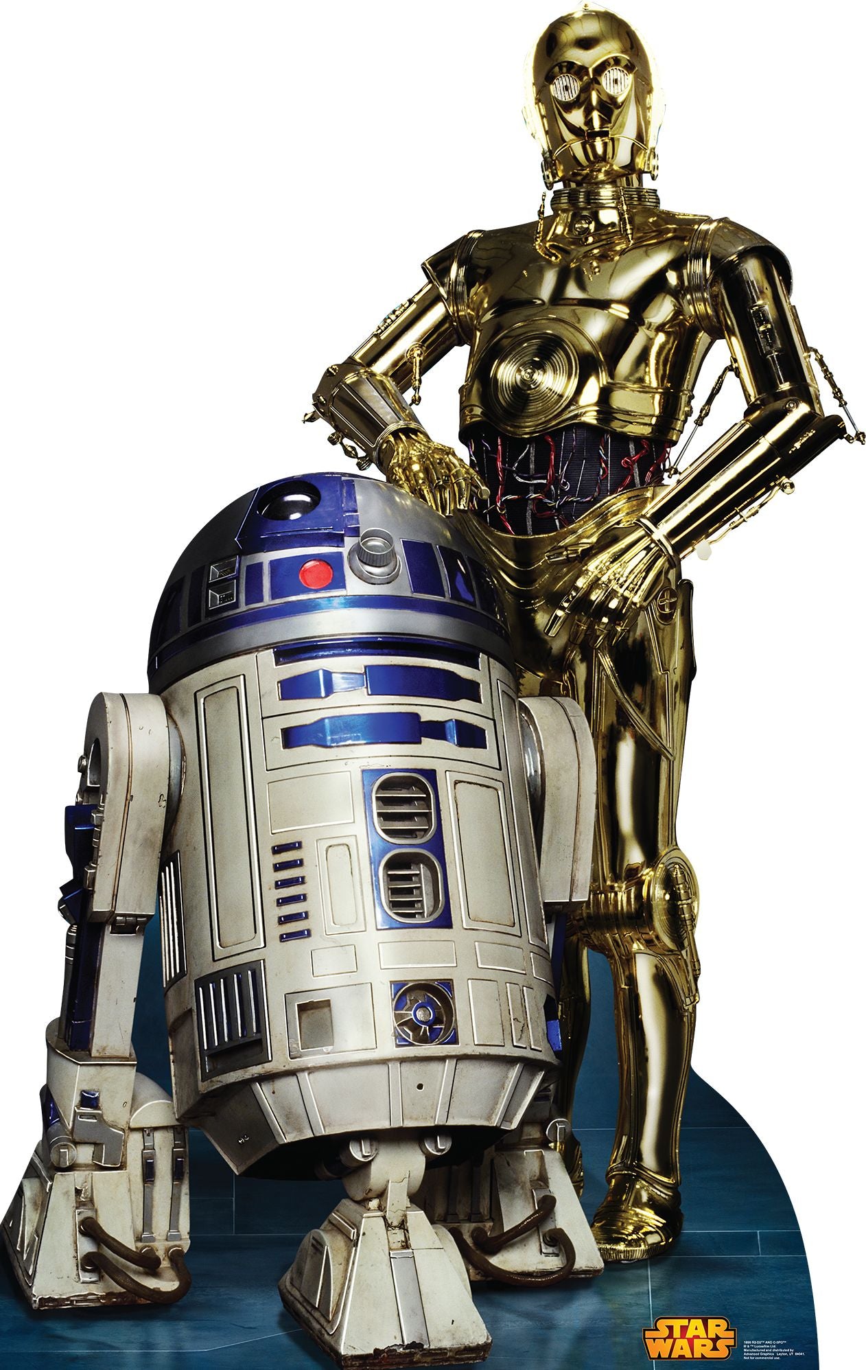 Star Wars R2-D2 & C-3P0 Cardboard Standee