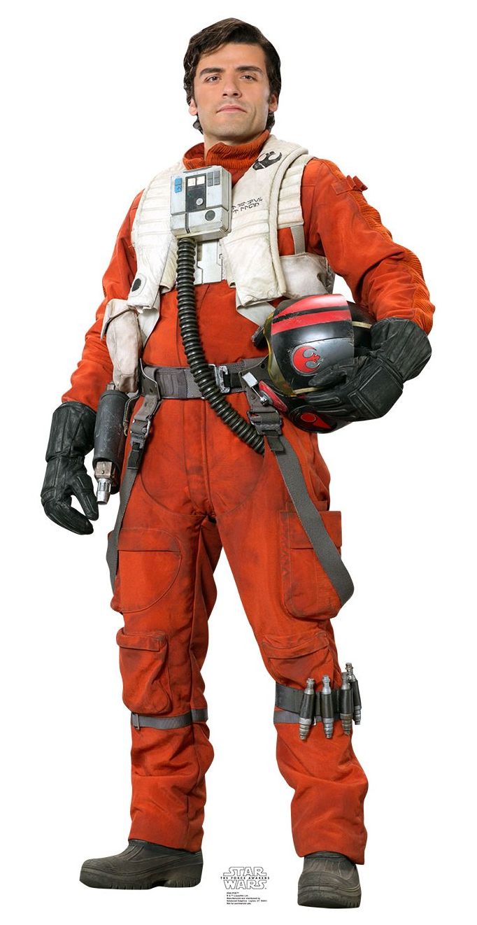 Star Wars The Force Awakens Poe Standee