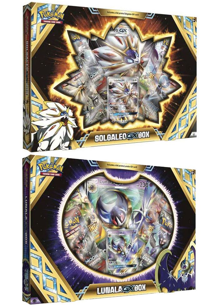 Pokemon TCG: Solgaleo / Lunala GX Boxes