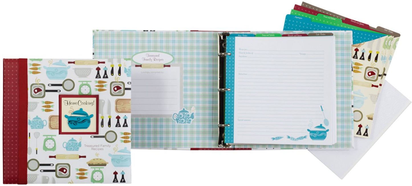 Home Cooking Family Recipe Memory Book