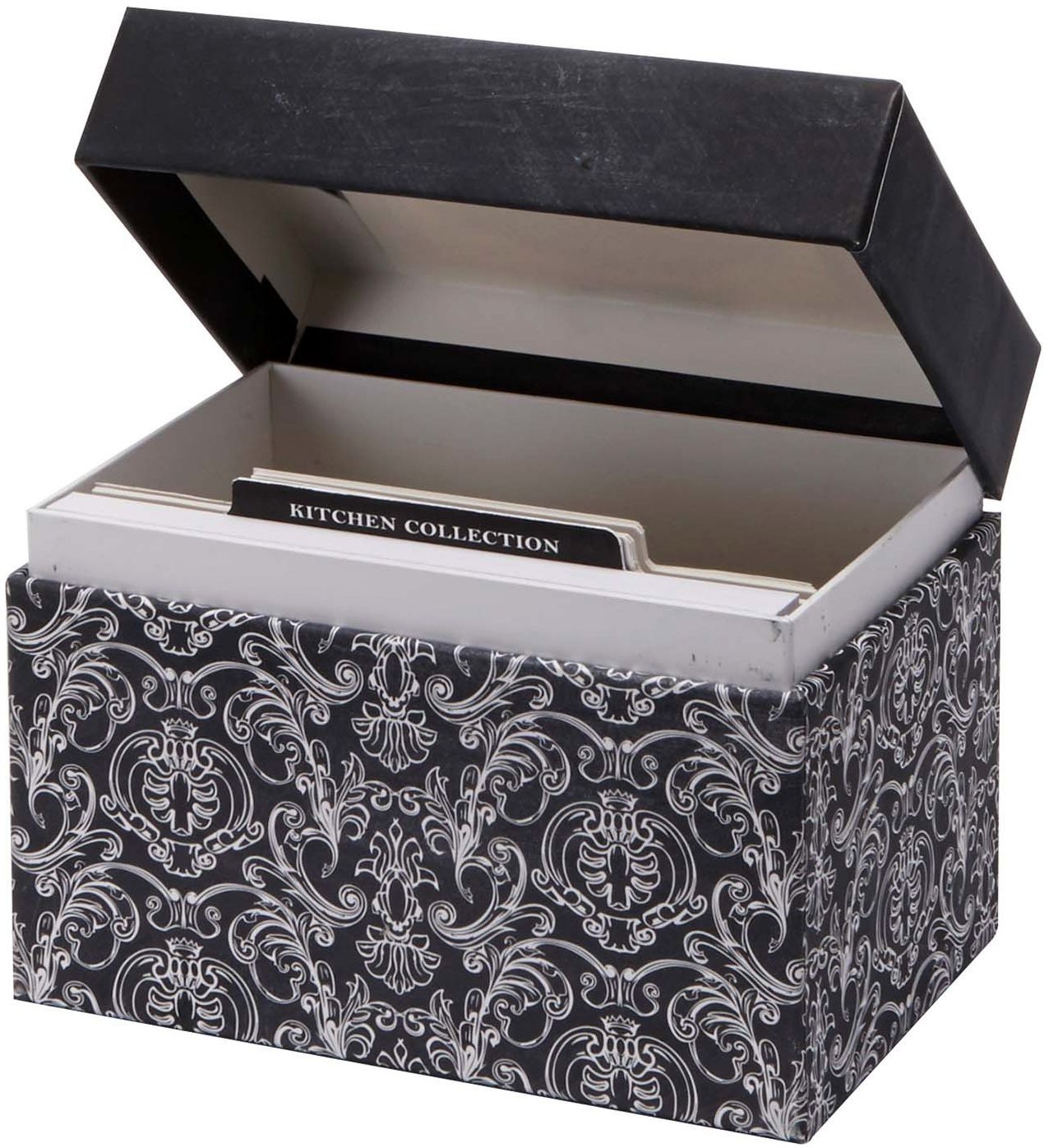 Savory Eats Recipe File Box