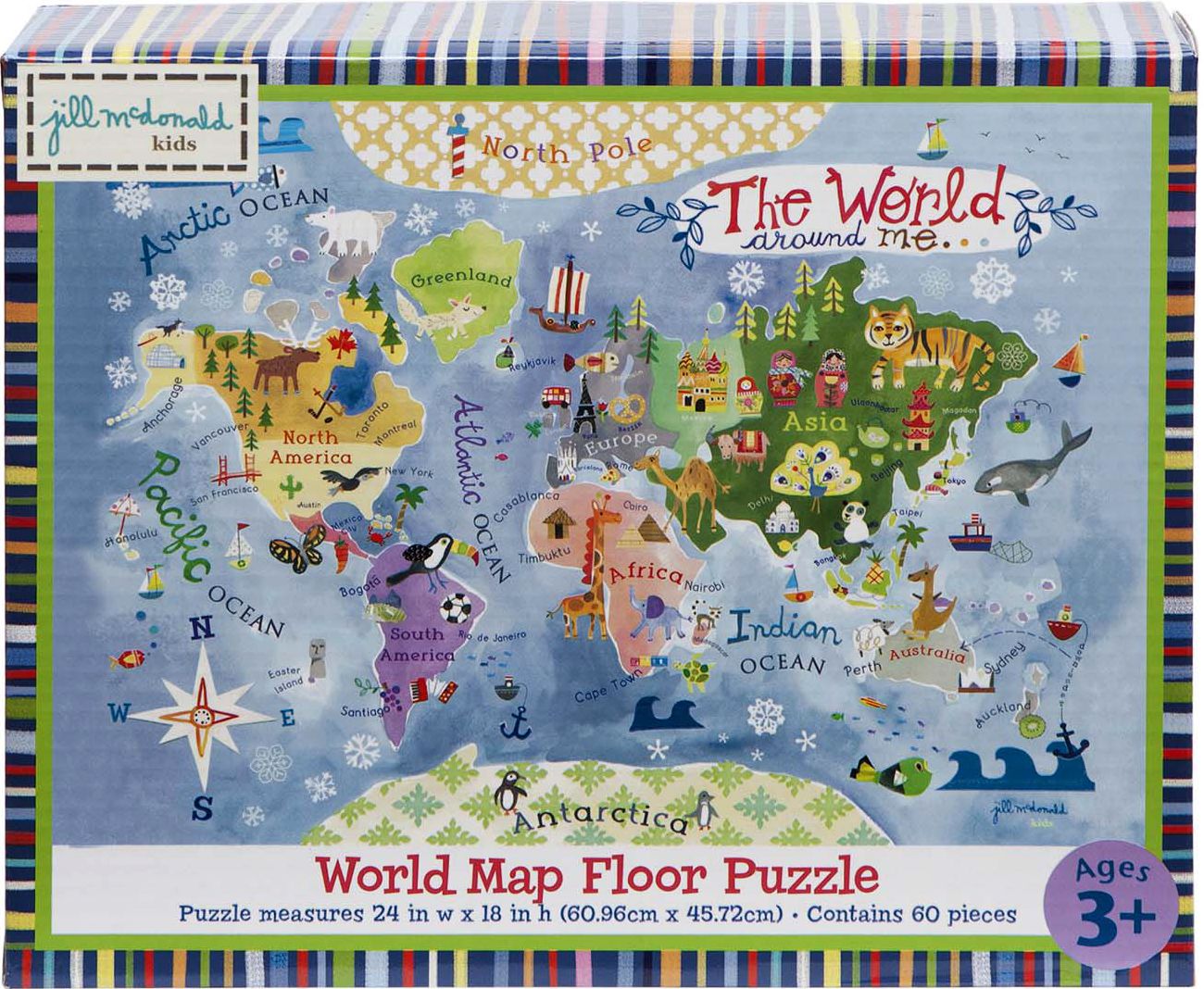 The World Around Me 60 pc Floor Puzzle