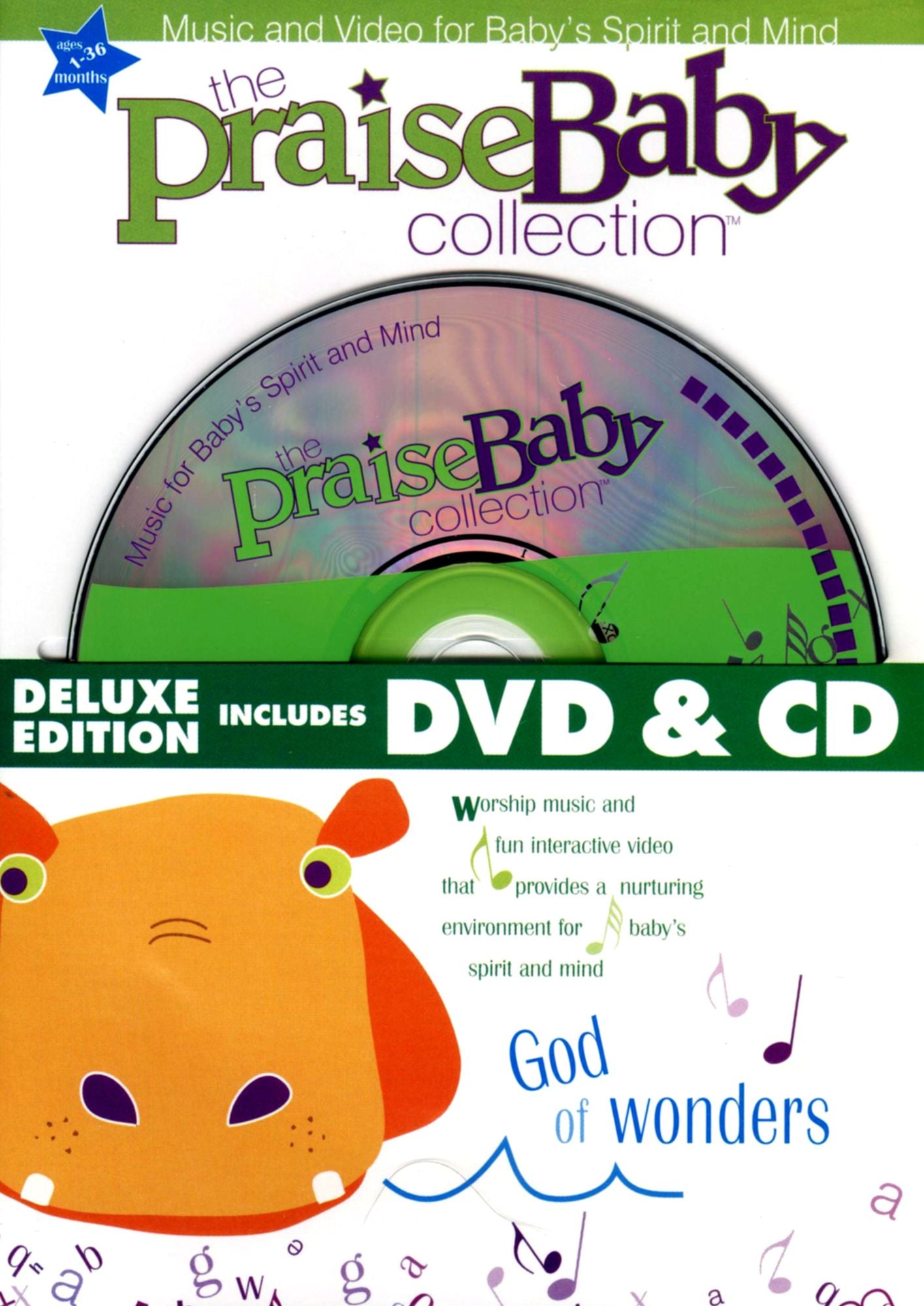 The Praise Baby Collection: God of Wonders [Deluxe Edition] [2 Discs] [DVD/CD]