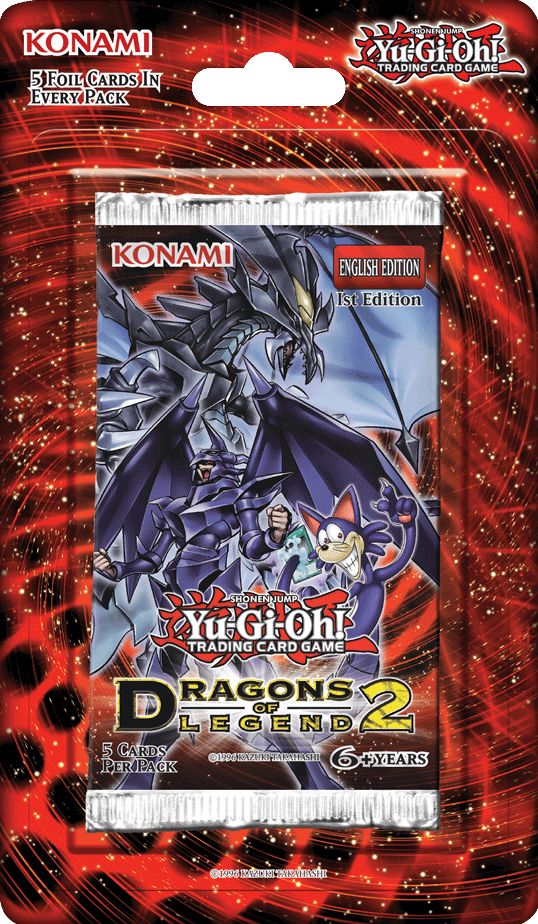 YuGiOh Dragons of Legend II Boosters