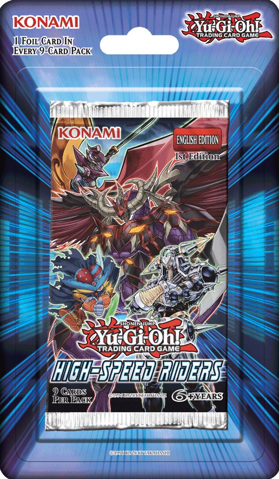 YuGiOh High Speed Riders Boosters