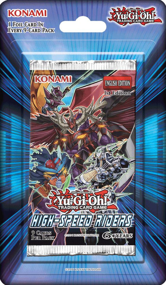 YuGiOh High Speed Riders Boosters