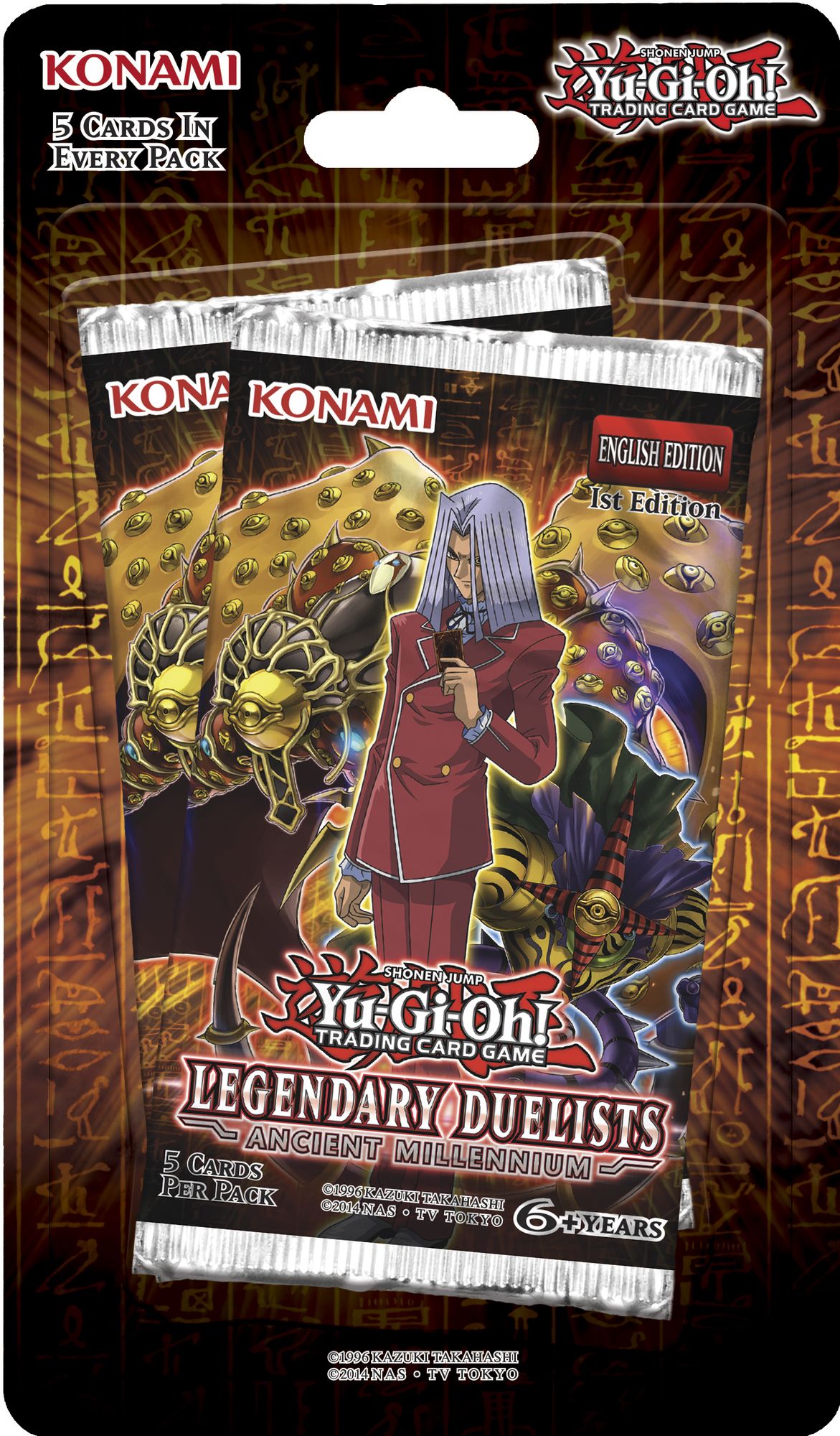 2018 YUG LEGENDARY DUELISTS ANCIENT MILLENIUM BL - 83717836506