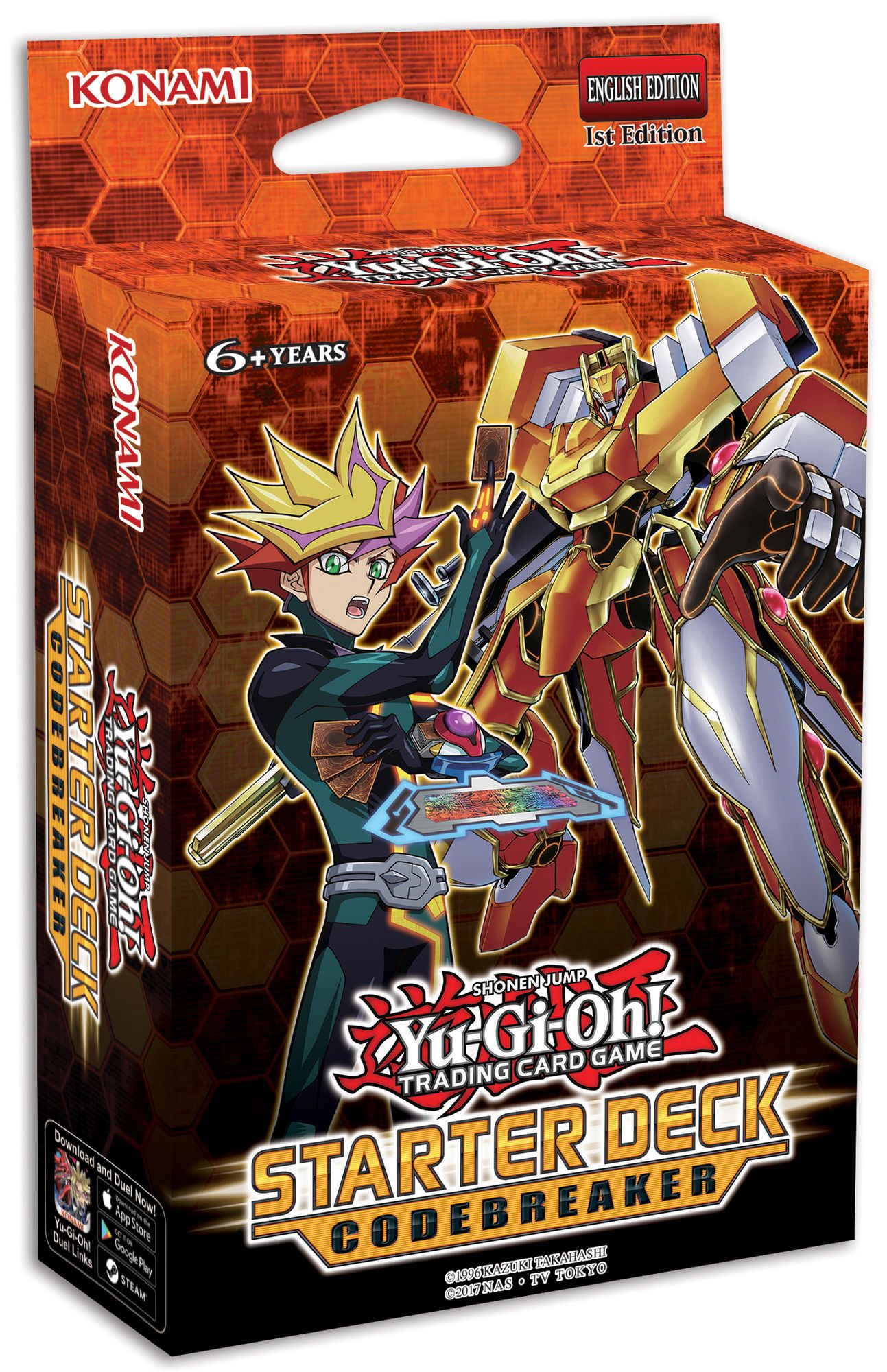 TOY YUG CODEBREAKER STRUCTURE DECK BOYS ACTION - 83717838630