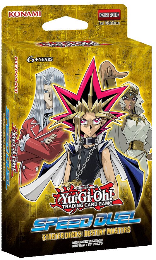 2018 YUG SPEED DUEL: DESTINY MASTERS STARTER DECK - 83717841098