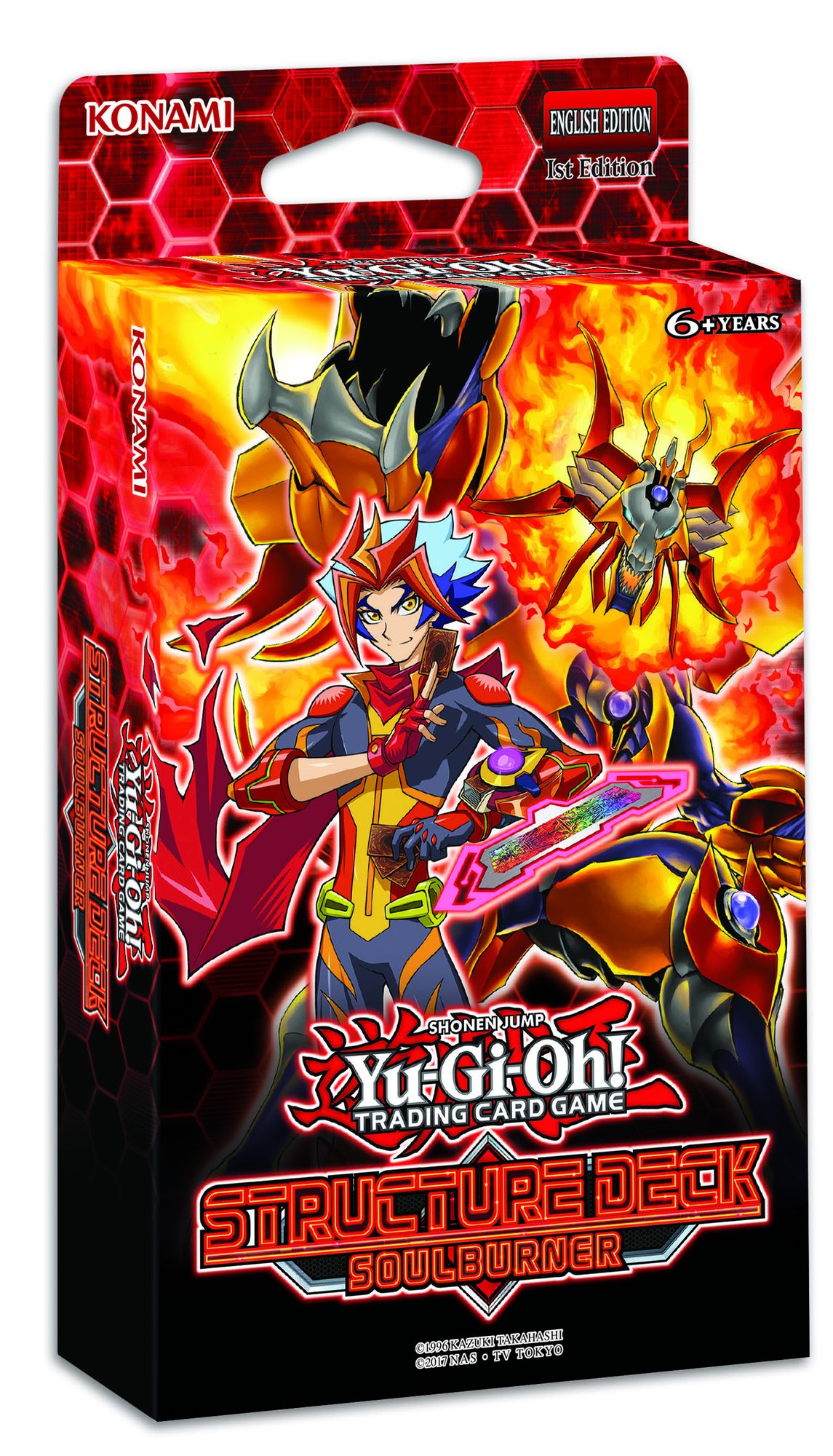 TOY YUG SOULBURNER STRUCTURE DECK BOYS ACTION - 83717842262