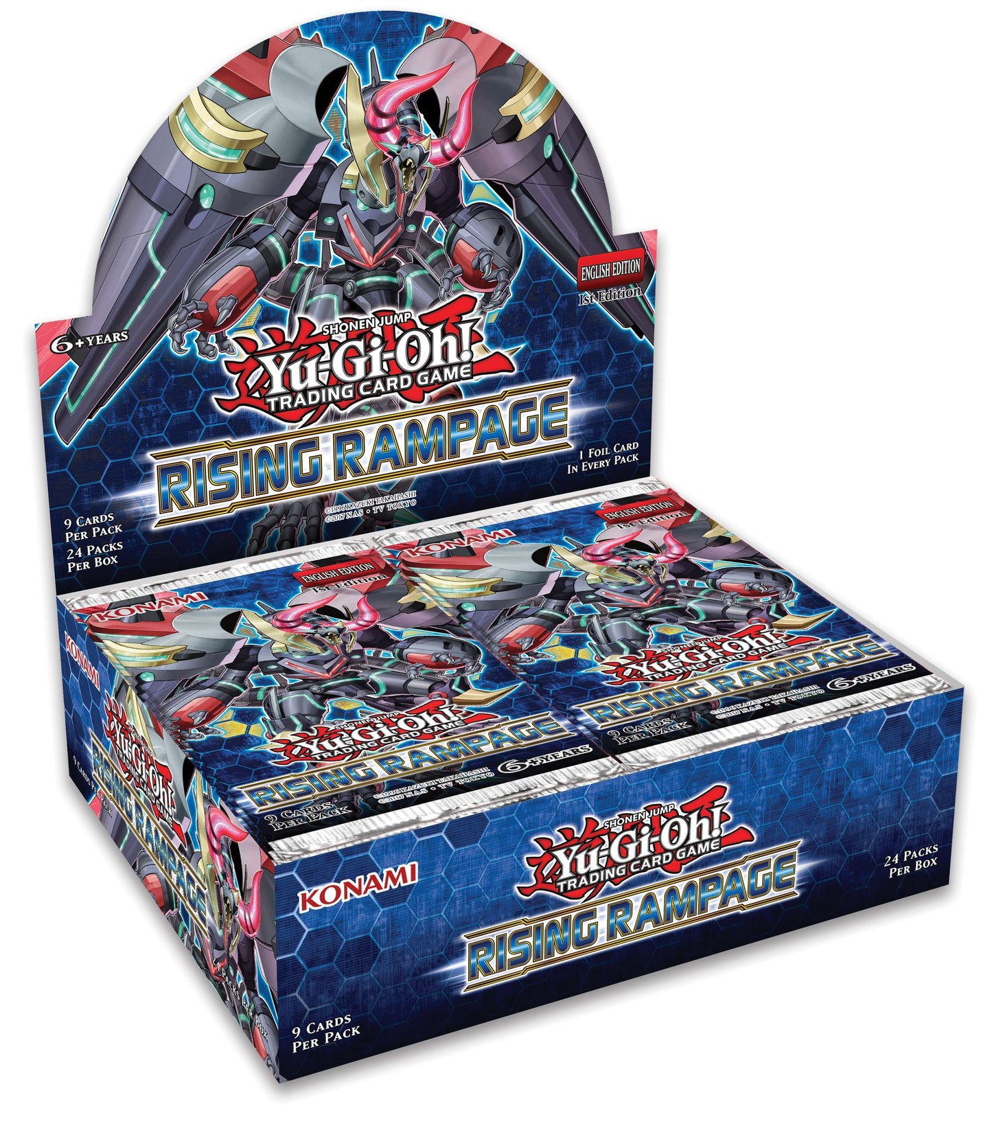 YuGiOh! Rising Rampage Booster Display
