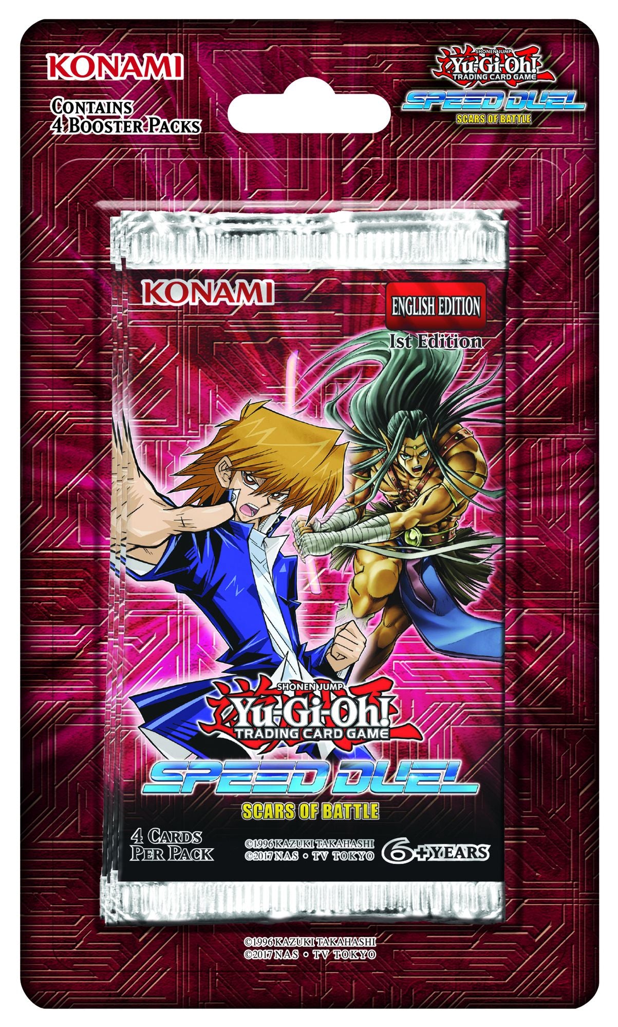 2019 YUG SPEED DUEL SCARS OF BATTLE 4PK BL - 83717844747