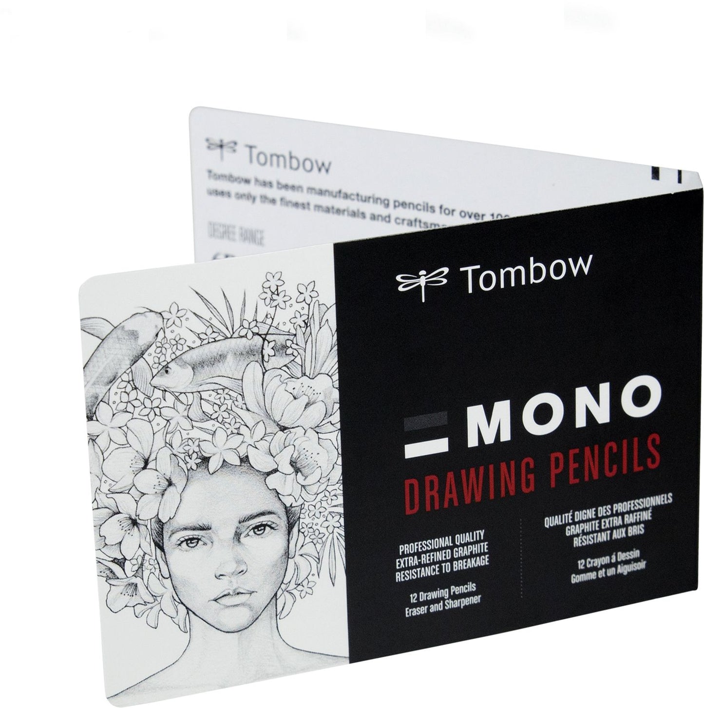 Professional Drawing Pencils 12/Pkg-6B,5B,4B,3B,2B,B,HB,F,H,2H,3H,4H