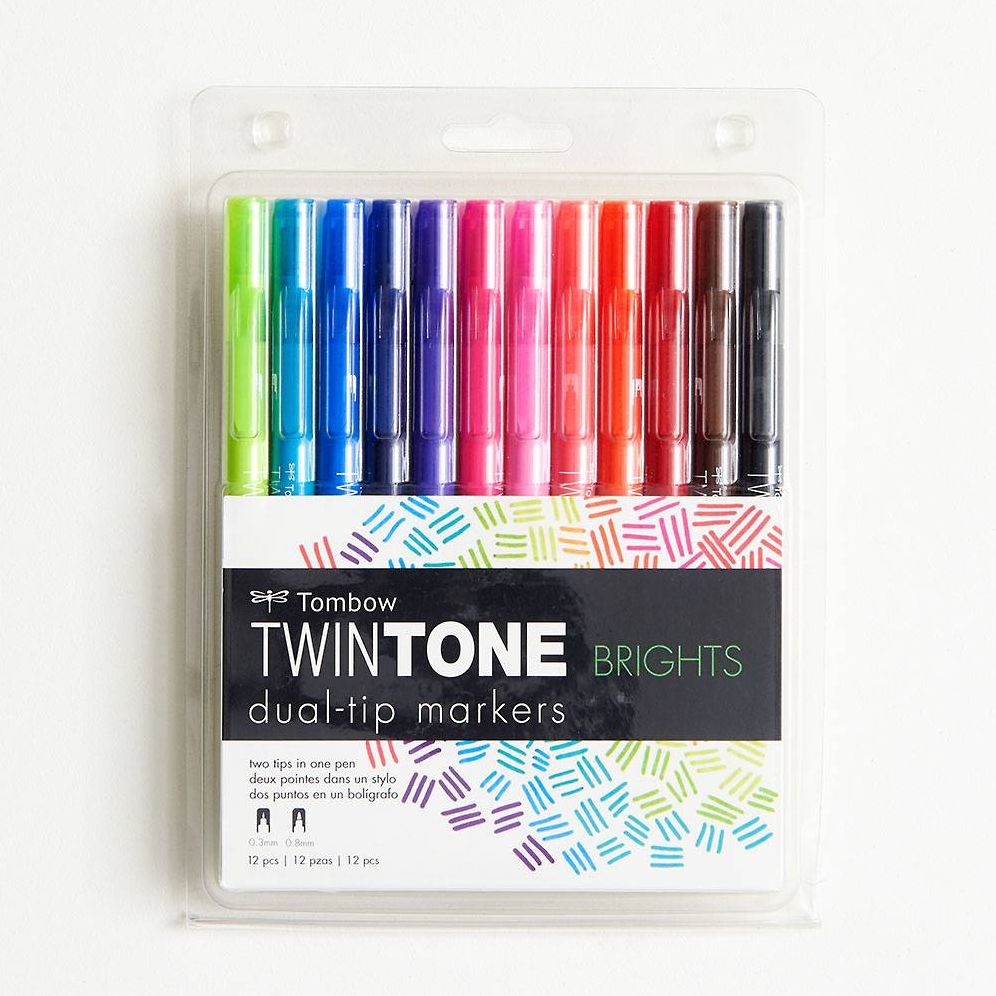 Tombow TwinTone Bright Markers