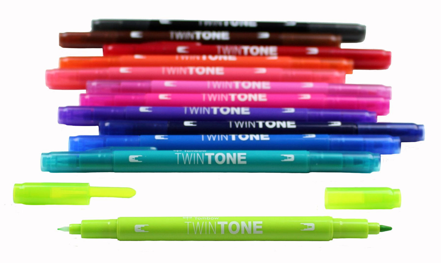 Tombow TwinTone Bright Markers