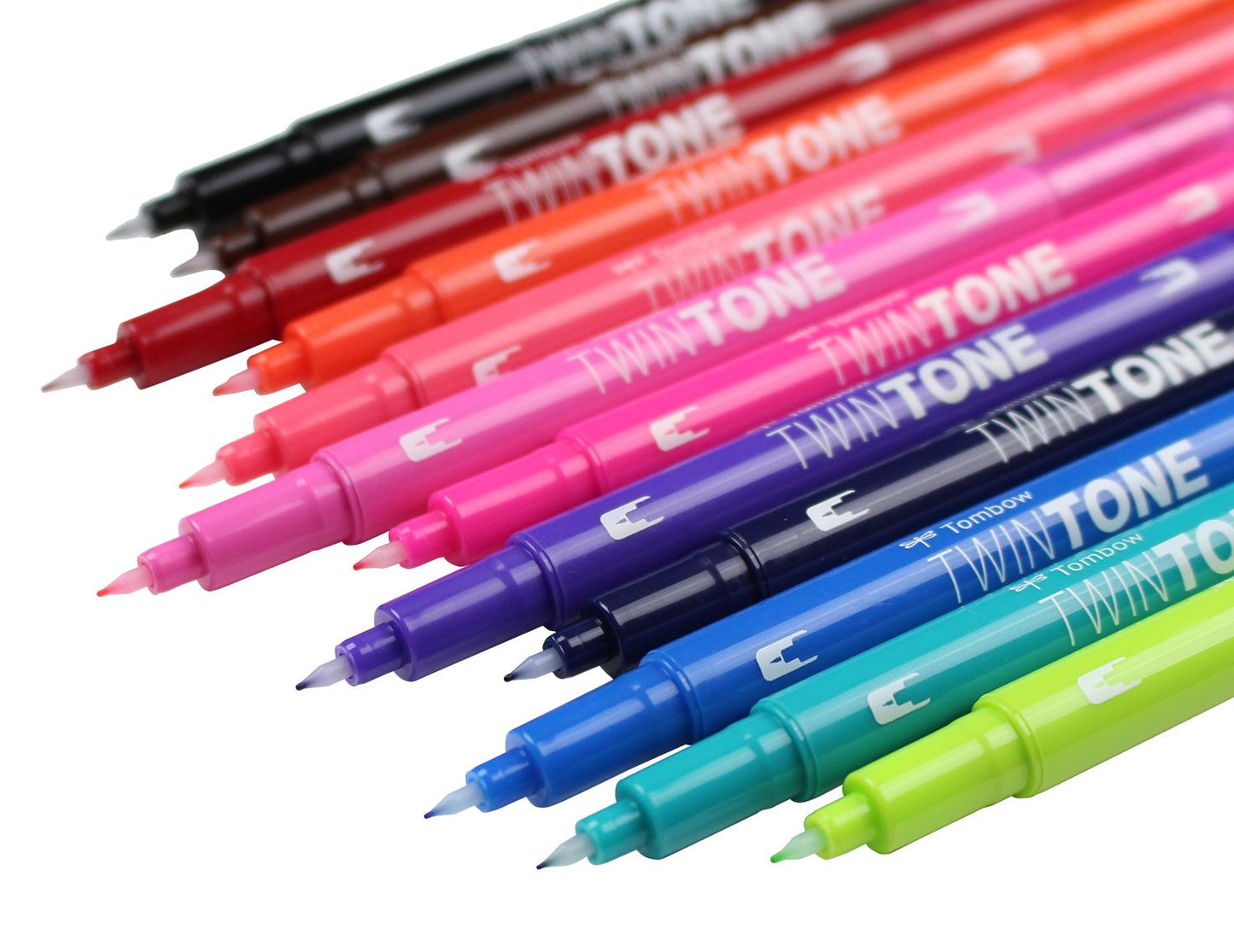 Tombow TwinTone Bright Markers