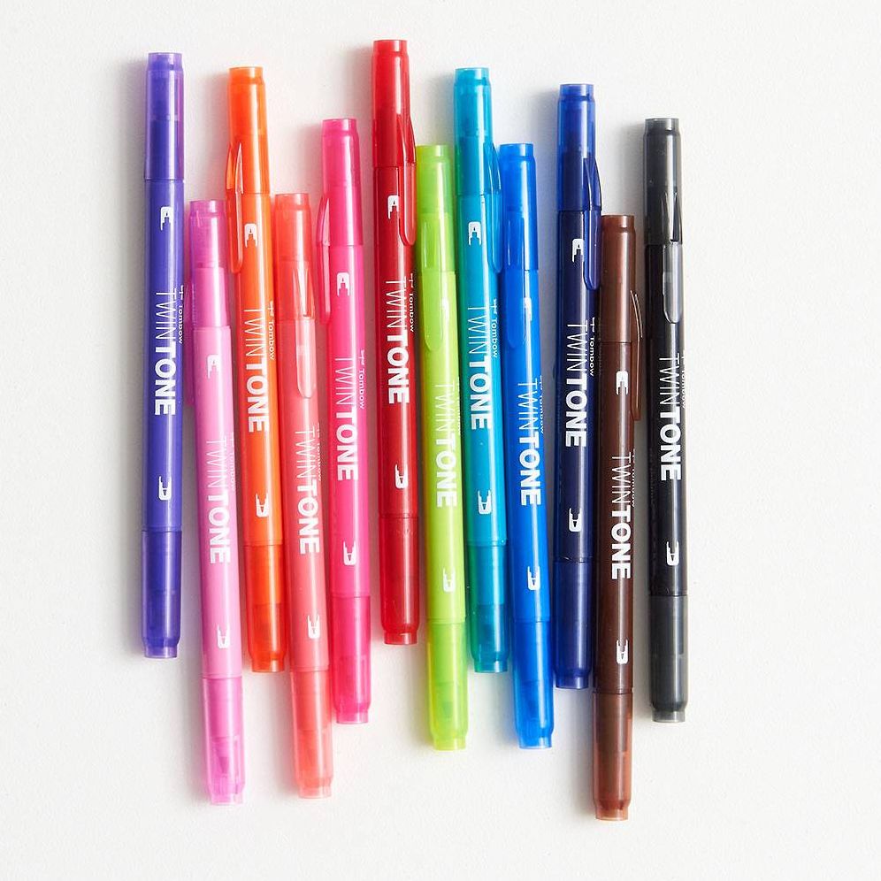 Tombow TwinTone Bright Markers