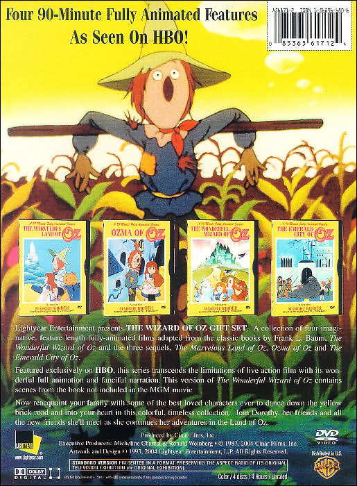The Wonderful Wizard of Oz Gift Set [4 Discs]