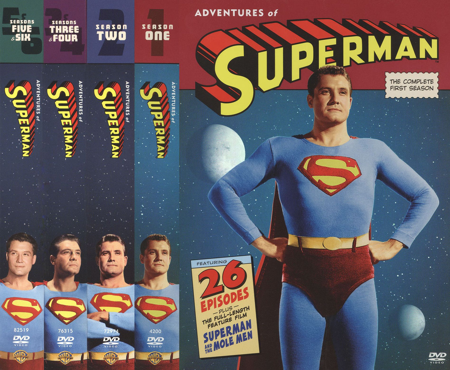 The Adventures of Superman: The Complete Seasons 1-6 [20 Discs]