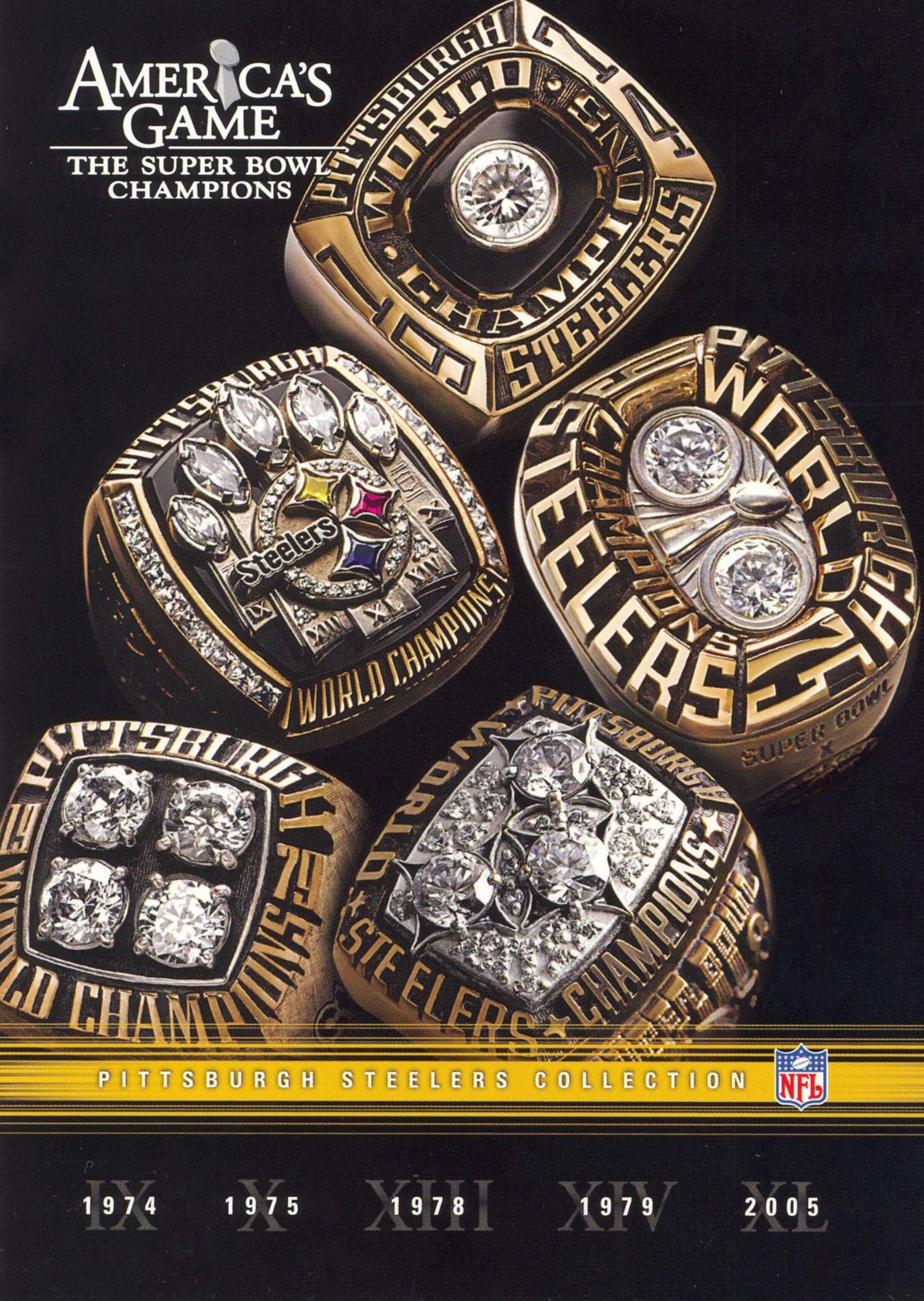 NFL: America's Game: Pittsburgh Steelers [5 Discs]