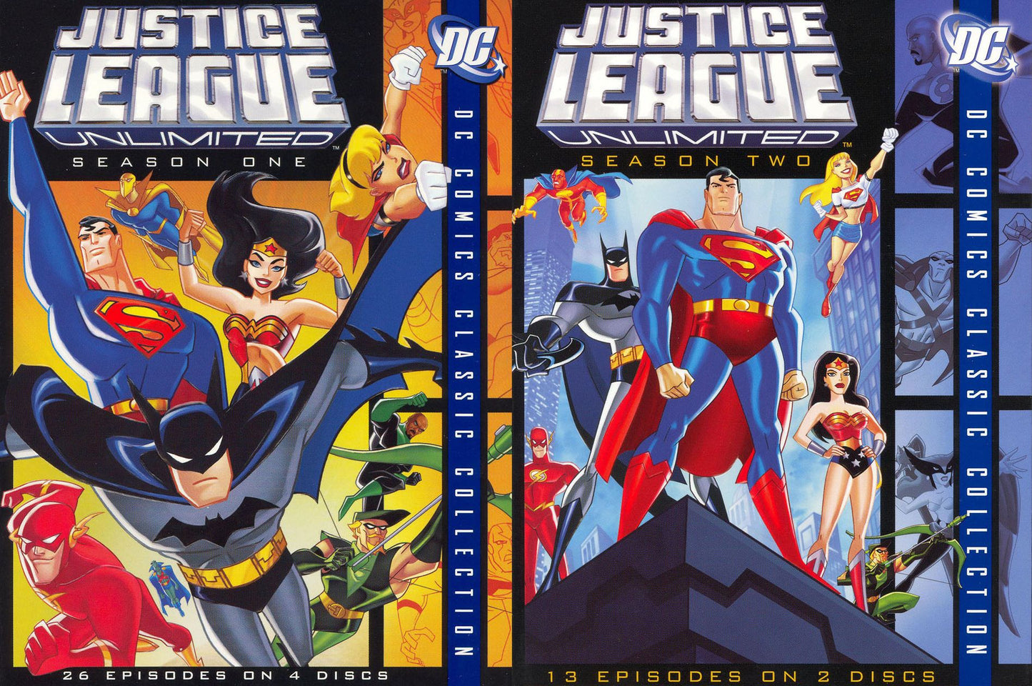 Justice League Unlimited: Seasons One and Two [6 Discs]