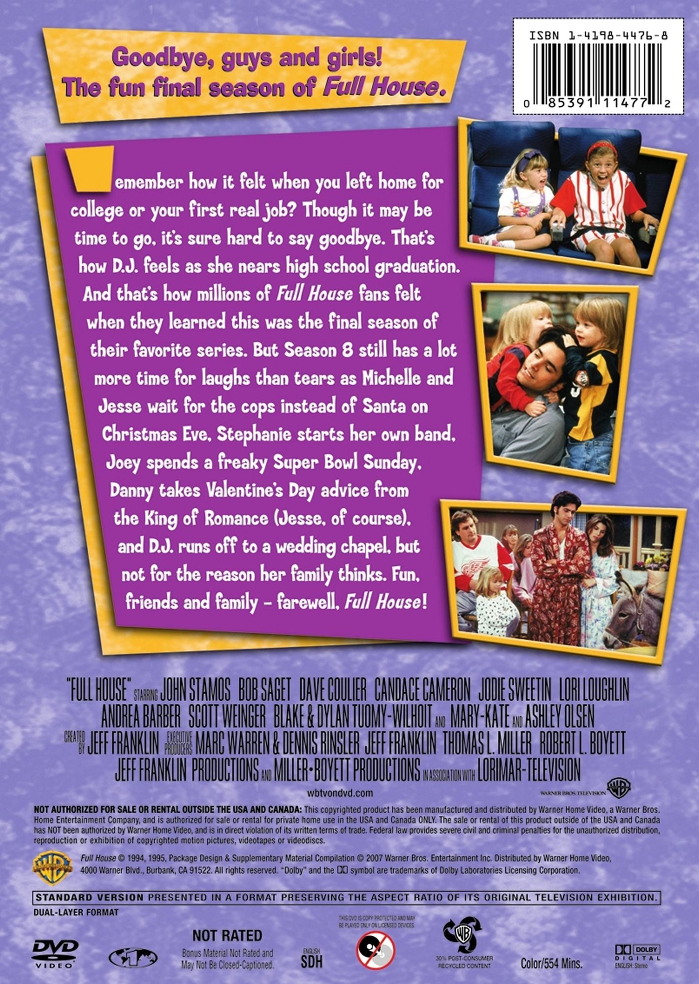 Full House: The Complete Eighth Season [4 Discs]