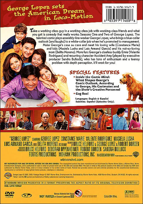 George Lopez: The Complete 1st and 2nd Seasons [4 Discs]