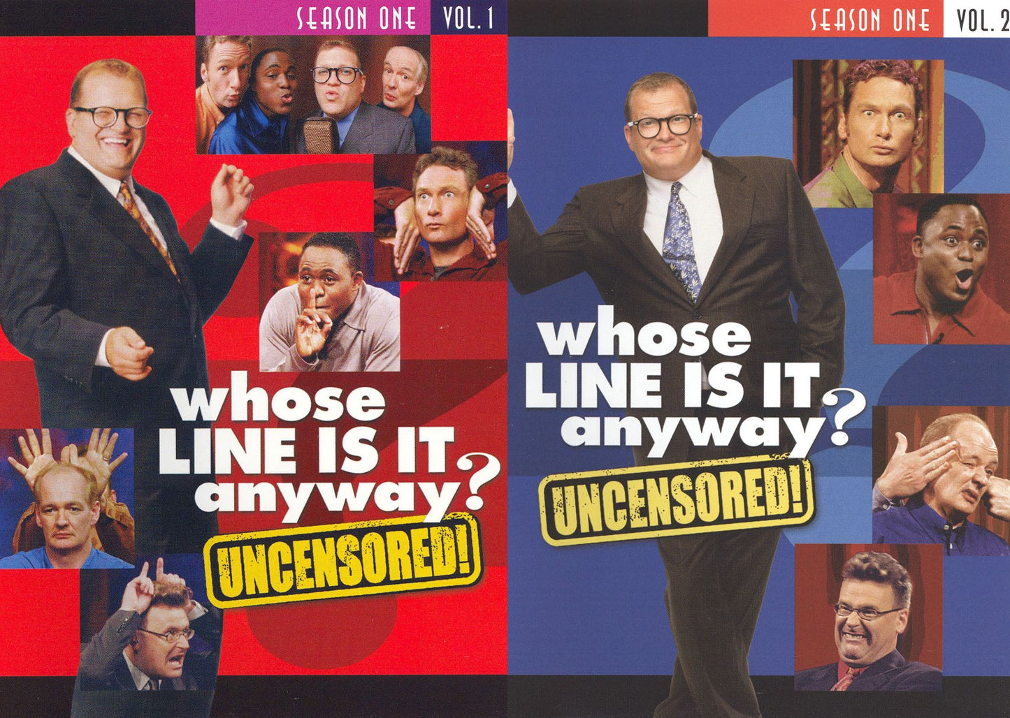 Whose Line Is It Anyway: Season 1, Vol. 1 and 2 [Uncensored] [4 Discs]
