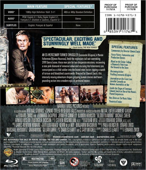 Blood Diamond [Blu-ray]