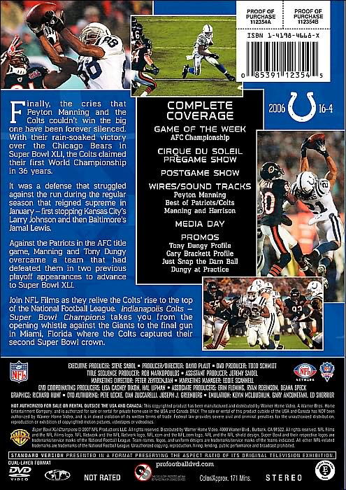 NFL Super Bowl XLI