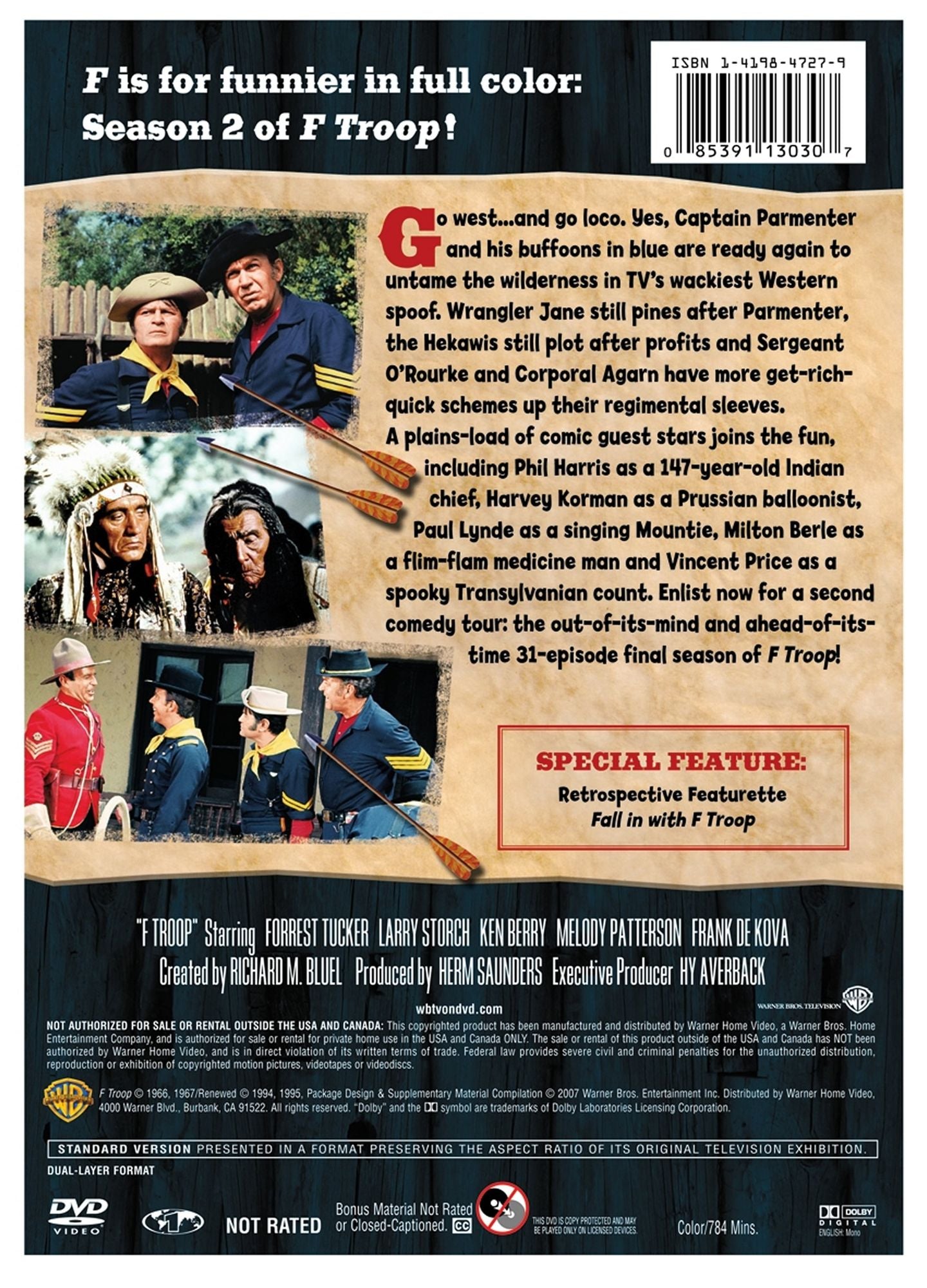 The F-Troop: The Complete Second Season [6 Discs]