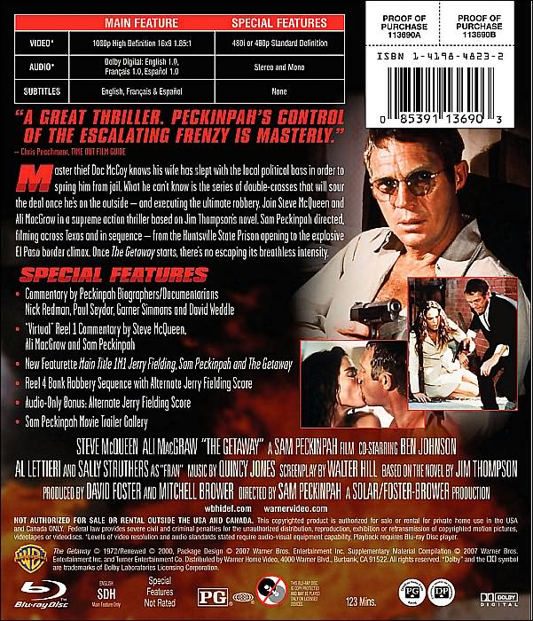 The Getaway [Blu-ray]