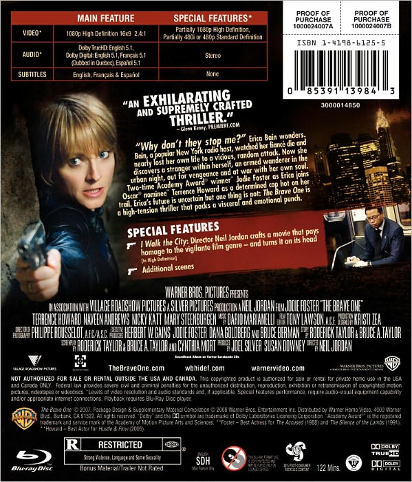 The Brave One [Blu-ray]