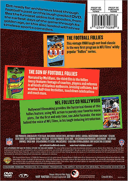 NFL Greatest Follies: 1997-2000