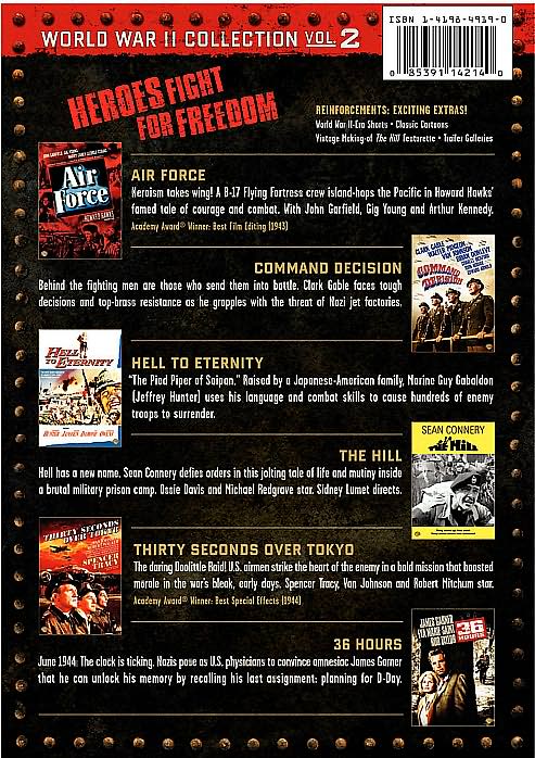 WWII Collection, Vol. 2: Heroes Fight for Freedom [6 Discs]