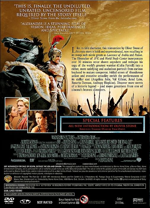 Alexander: Revisited - The Final Cut [2007 Unrated Cut] [2 Discs]