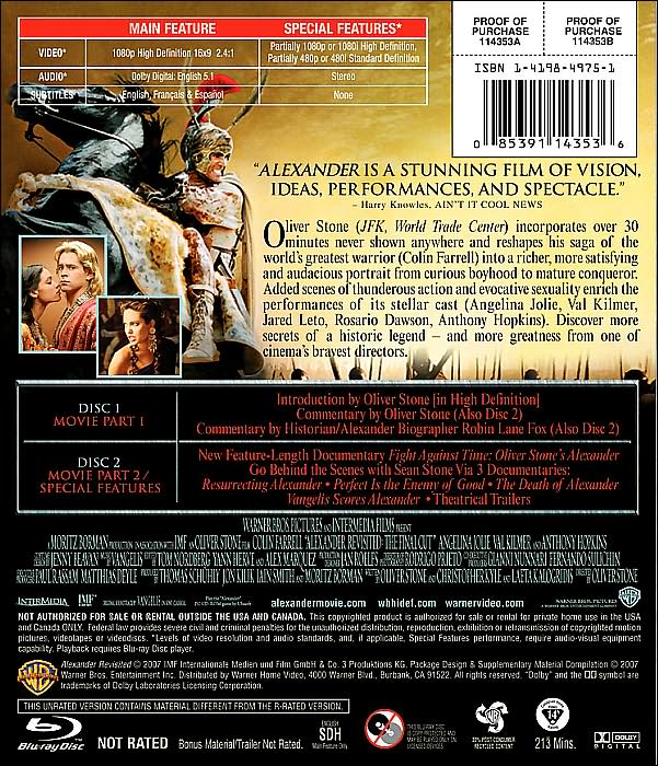 Alexander: Revisited - The Final Cut [Blu-ray]