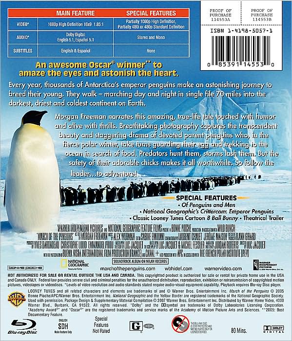 March of the Penguins [Blu-ray]