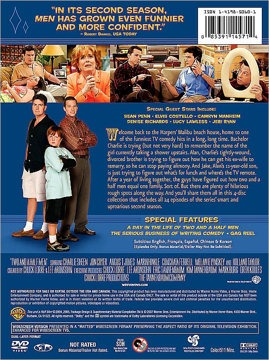 Two and a Half Men: The Complete Second Season [4 Discs]